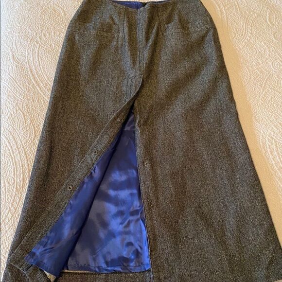 Vintage Fendi Fendissime  Wool Maxi  Size Eur 44 - Picture 1 of 12